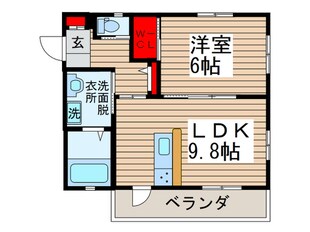 さくらハイムの物件間取画像